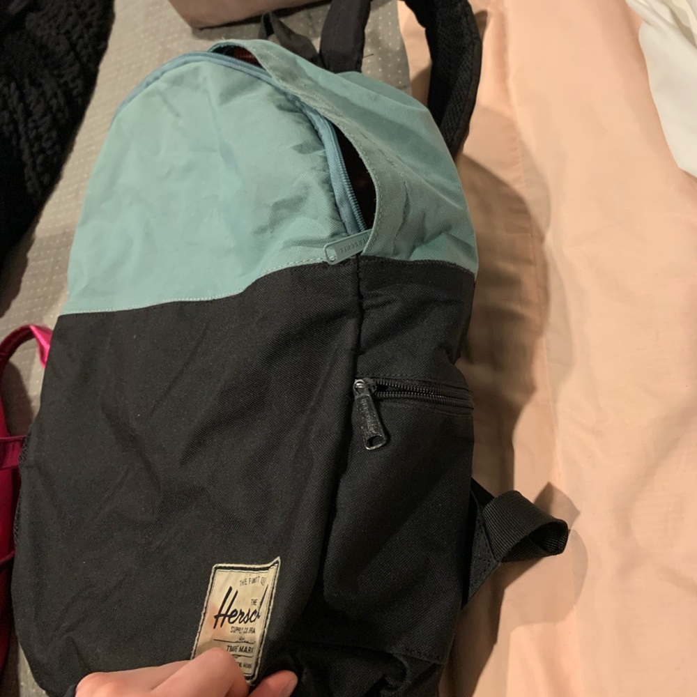 Vintage Teal Herschel Backpack